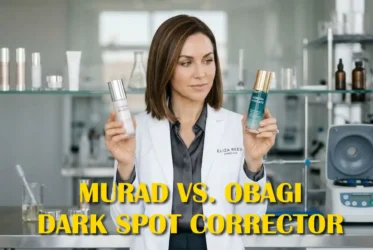 Featured image with text: MURAD VS. OBAGI DARK SPOT CORRECTOR, Which is Best?